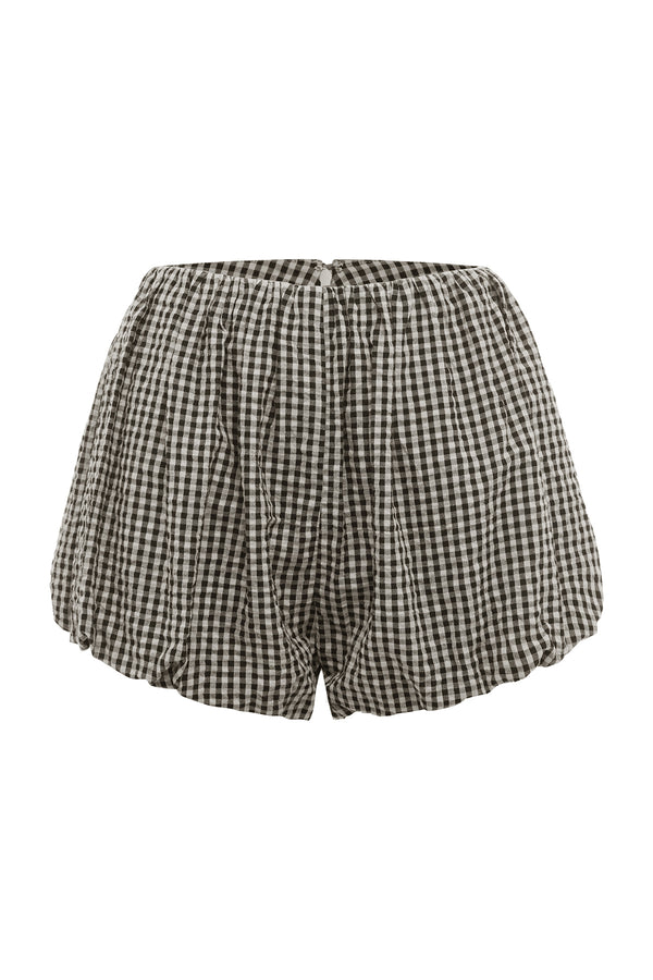 AURELIA SHORT - GINGHAM