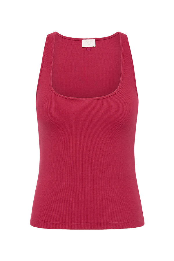 AXEL SCOOP SINGLET - DRAGONFRUIT