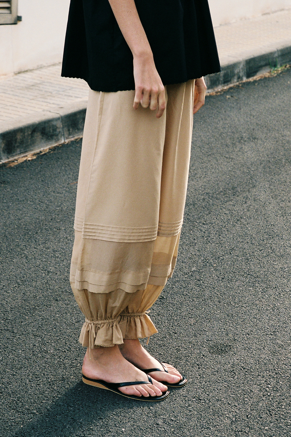 PEARL PANTS - TAN
