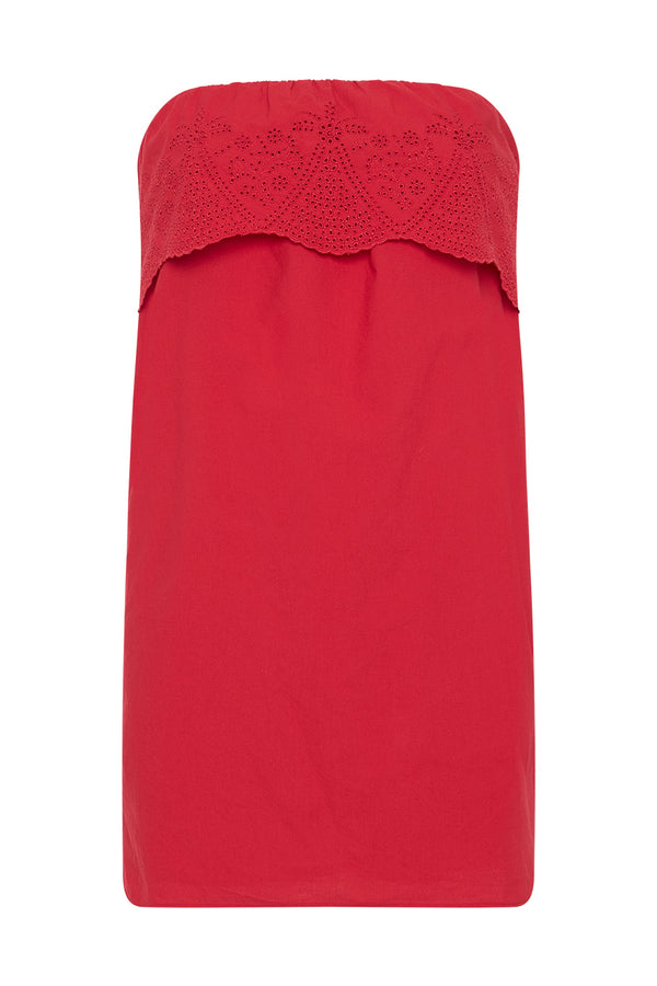 BERYL MINI DRESS - RUBY