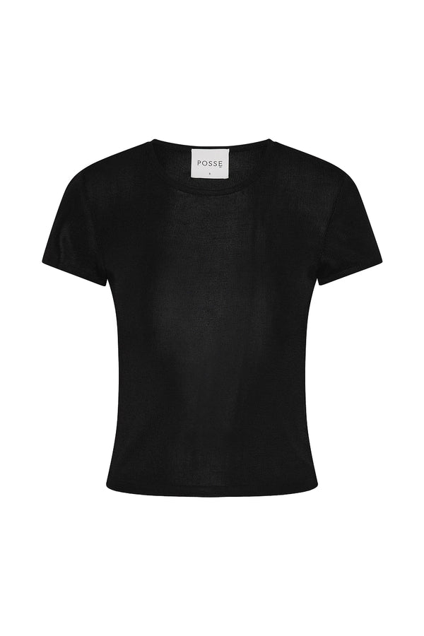 BIRDIE TEE - BLACK