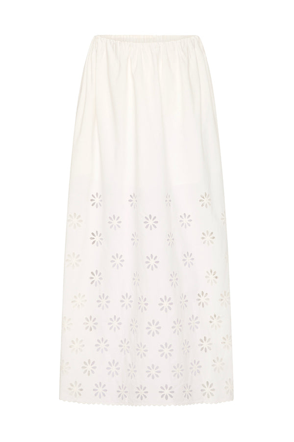 CECILIA SKIRT - VINTAGE WHITE