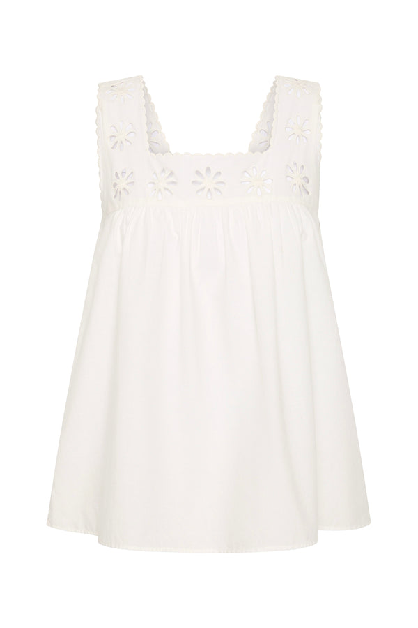 CECILIA TOP - VINTAGE WHITE