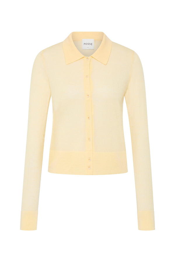 COOPER CARDIGAN - LIMONCELLO