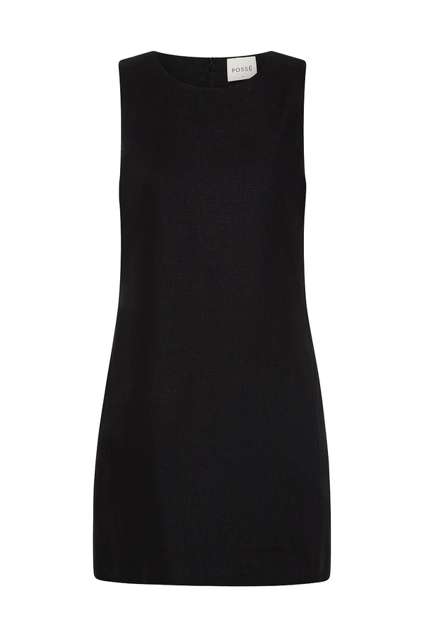 ELLEN MINI DRESS - BLACK