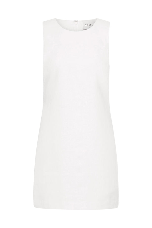 ELLEN MINI DRESS - IVORY