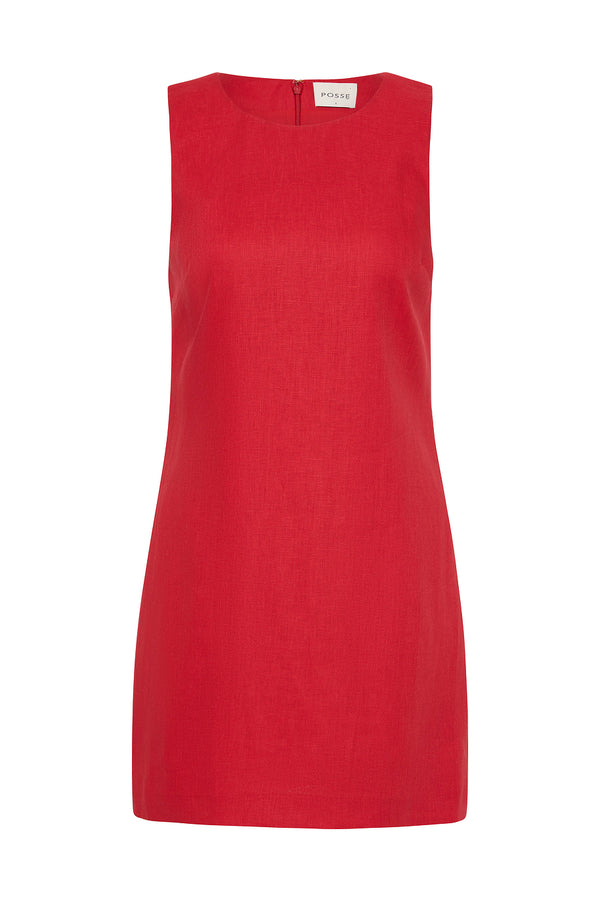 ELLEN MINI DRESS - RED