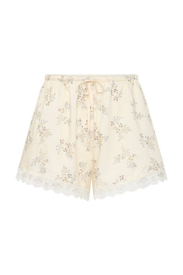 ELODIE SHORT - BLUE BLOOMS