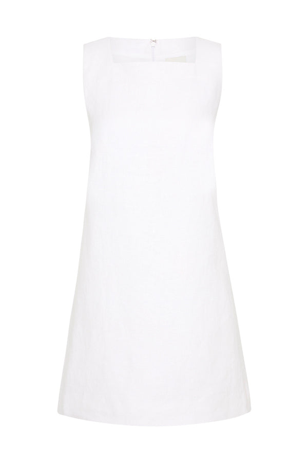 EMMA SHIFT DRESS - IVORY