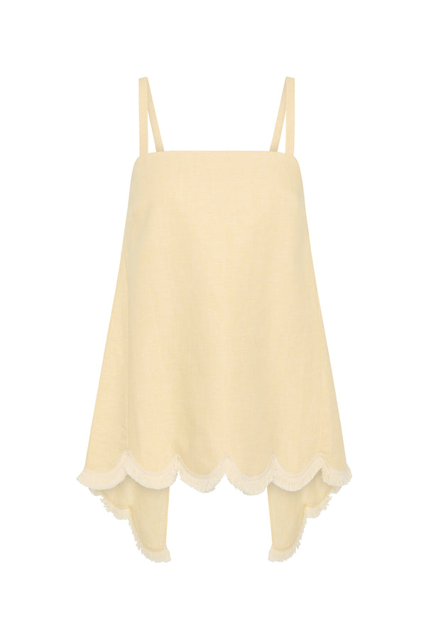 ESSIE TOP - DUSTY CITRON