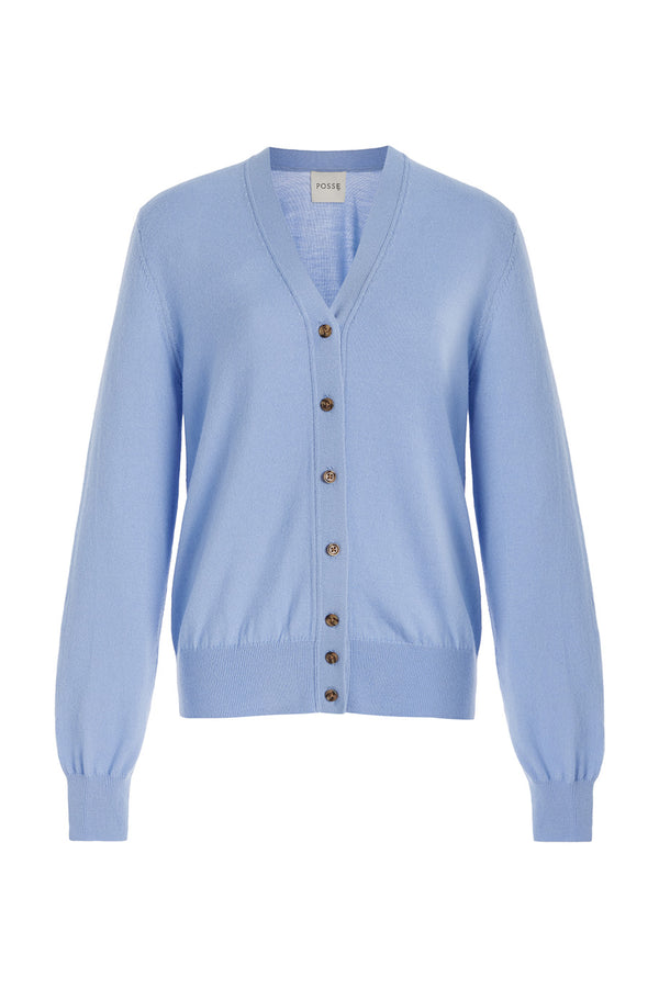 FINLEY CARDIGAN - BLUE