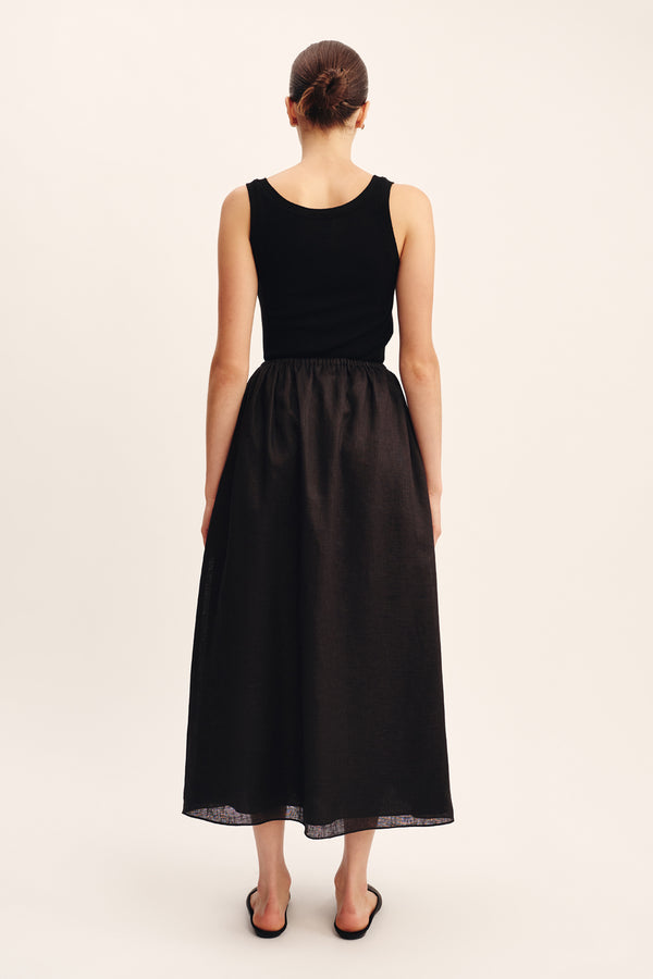 GINNY SKIRT - BLACK
