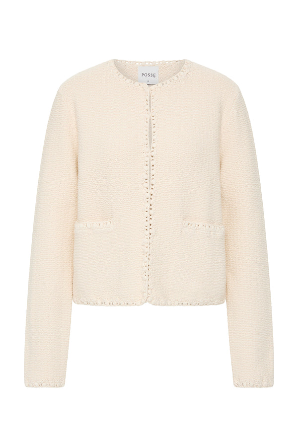 HARLAN JACKET - CREAM