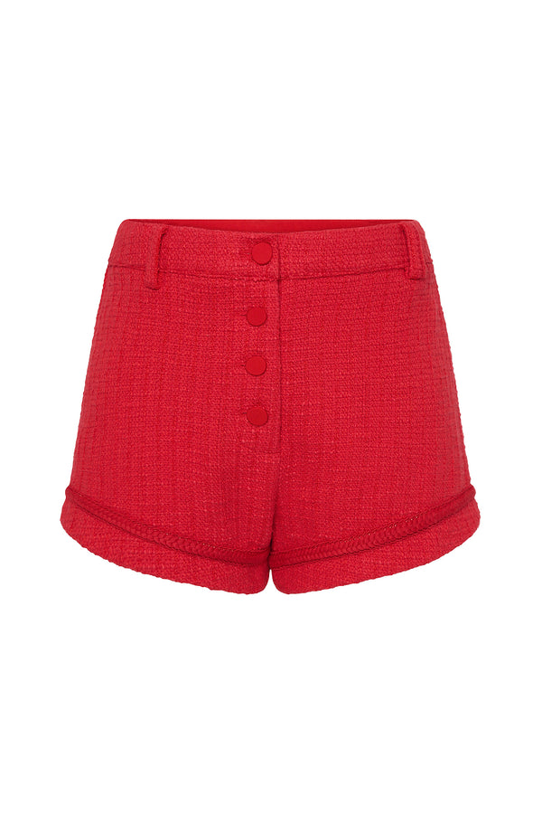 JACQUELINE SHORT - SCARLET