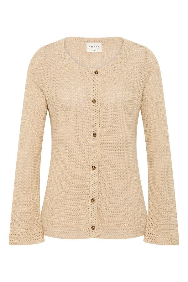 LENNON CARDIGAN - BEIGE