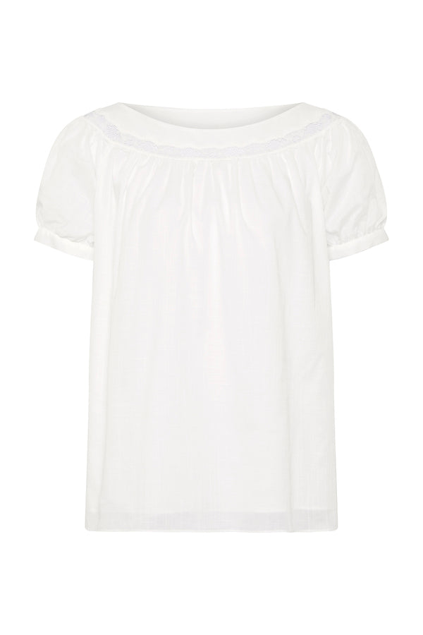 MARILYN BLOUSE - VINTAGE WHITE