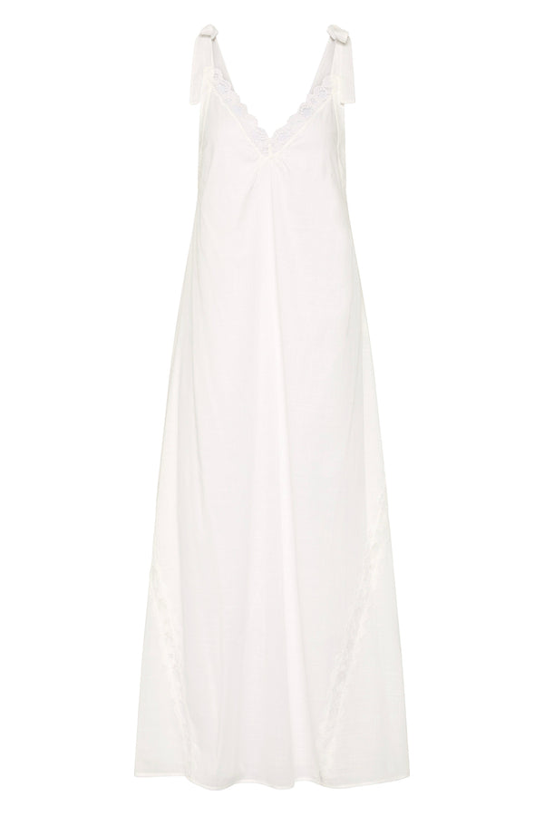 MARILYN SHIFT DRESS - VINTAGE WHITE