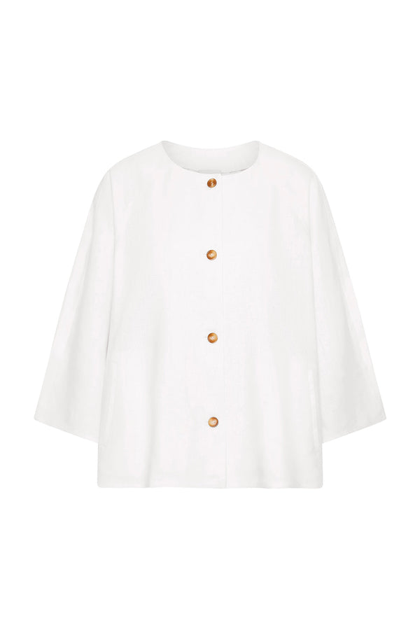 OLIVIA BLOUSE - IVORY
