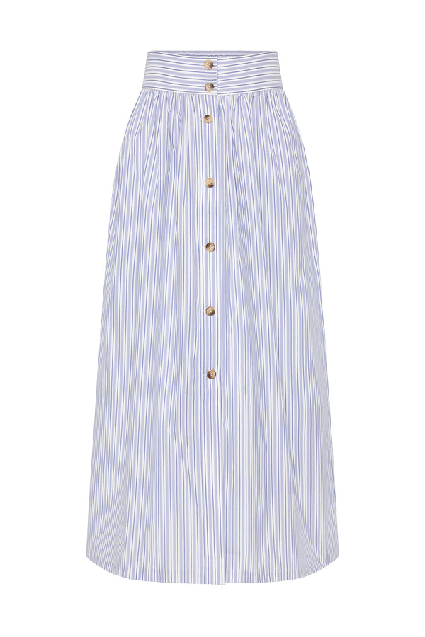 OSCAR SKIRT - BLUE STRIPE
