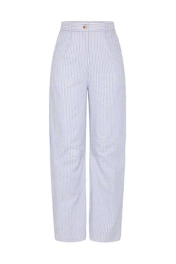PACO TROUSER - BLUE STRIPE