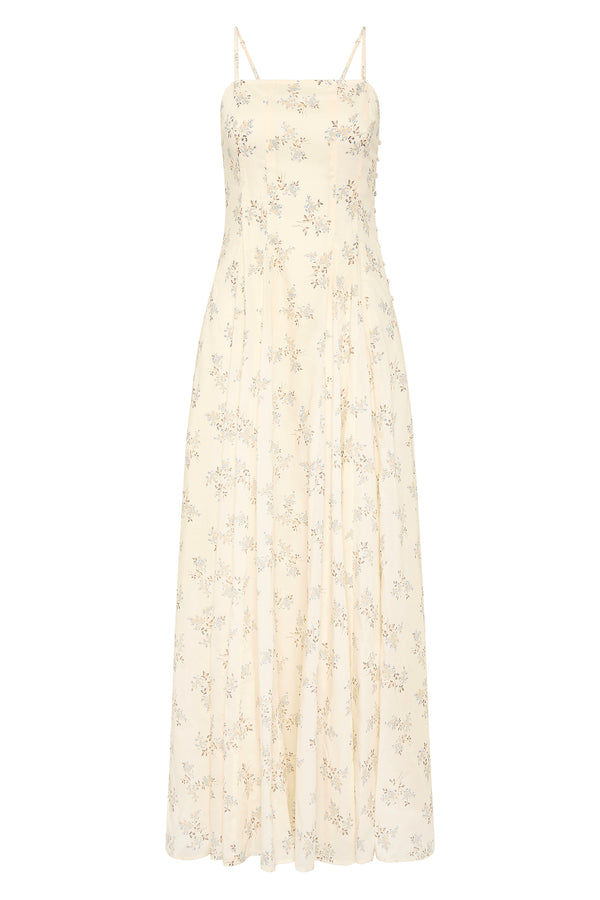PALOMA MAXI DRESS - BLUE BLOOMS