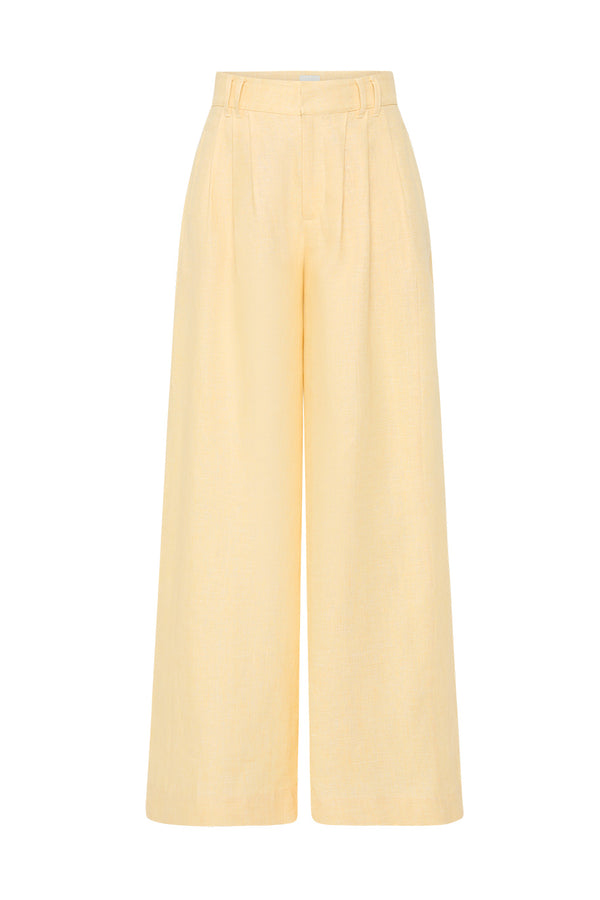 PARKER TROUSER - DUSTY CITRON