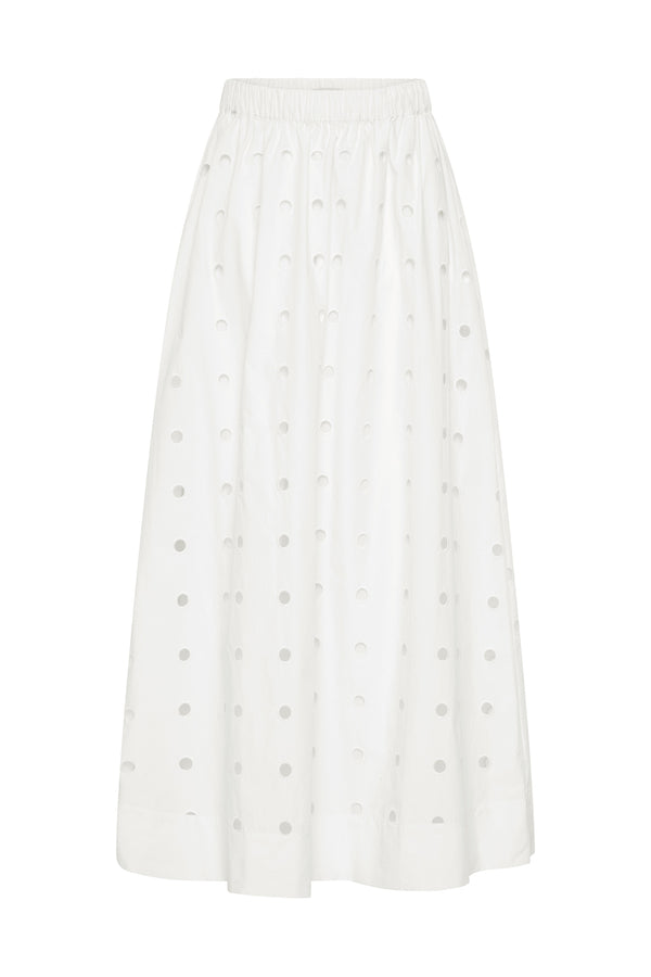 PEGGY SKIRT - VINTAGE WHITE