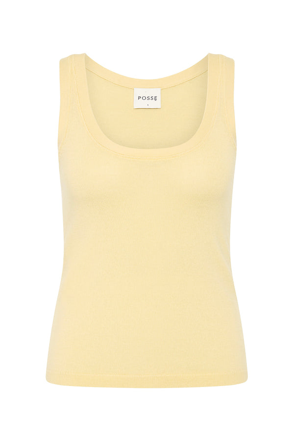 FINLEY TANK - BUTTER YELLOW