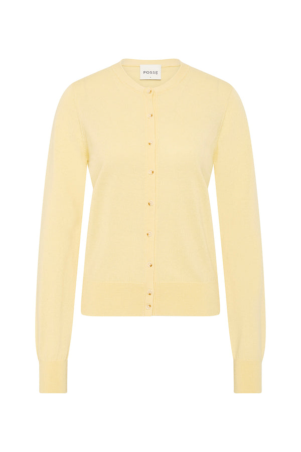 FINN CARDIGAN - BUTTER YELLOW