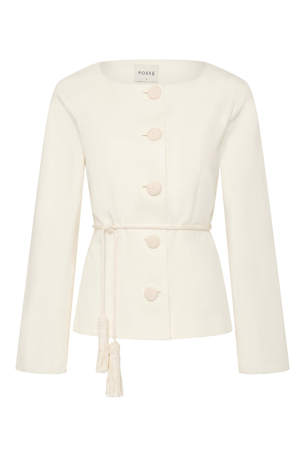 HEIDI JACKET - IVORY