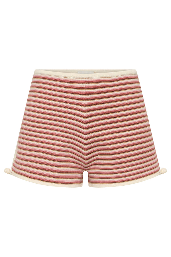 KASH SHORT - PINK STRIPE