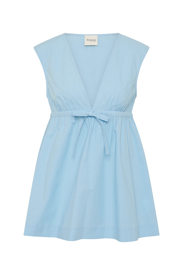 LINDIE TOP - CORNFLOWER