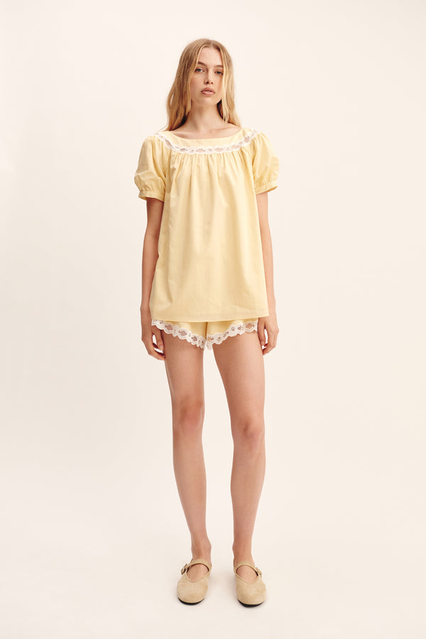 MARILYN BLOUSE - LIMONCELLO