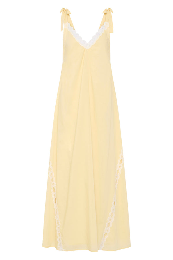 MARILYN SHIFT DRESS - LIMONCELLO