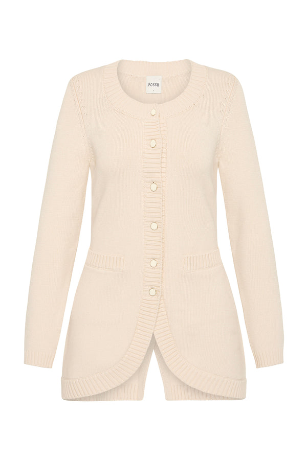 SABRINA CARDIGAN - CREAM