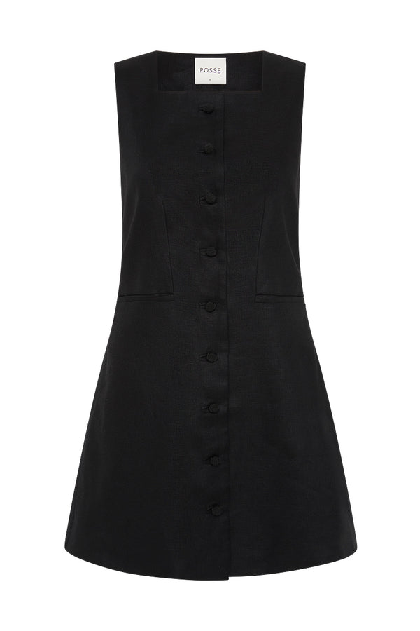 RIO MINI DRESS - BLACK