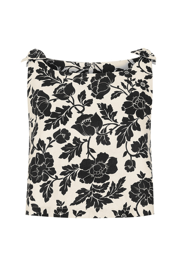 ROMEO TOP - NOIR BLOOM
