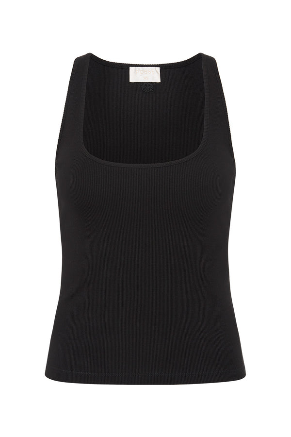 AXEL SCOOP TANK - BLACK