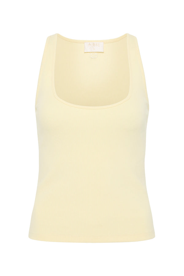 AXEL SCOOP TANK - BUTTER YELLOW