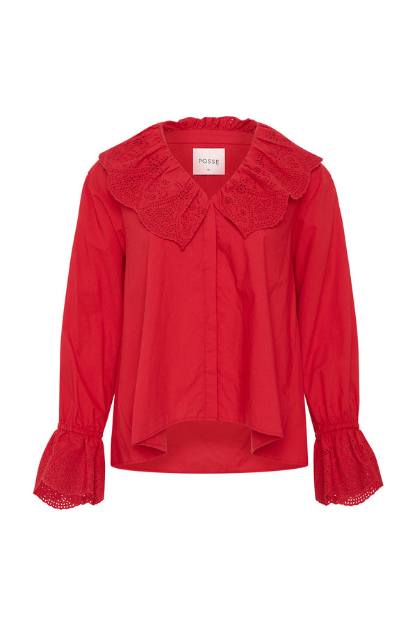 BERYL SHIRT - RUBY