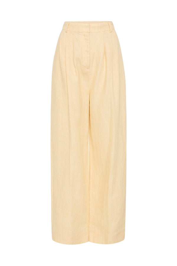RIO TROUSER - DUSTY CITRON