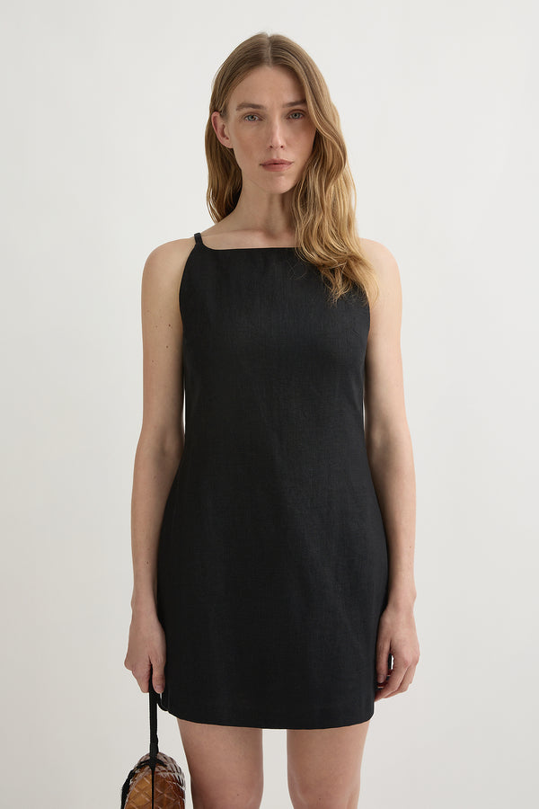 NEVE MINI DRESS - BLACK