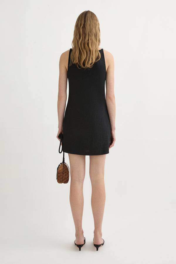 NEVE MINI DRESS - BLACK