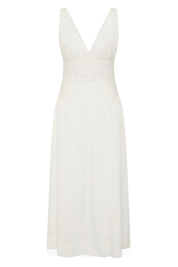 VEDA V-NECK DRESS