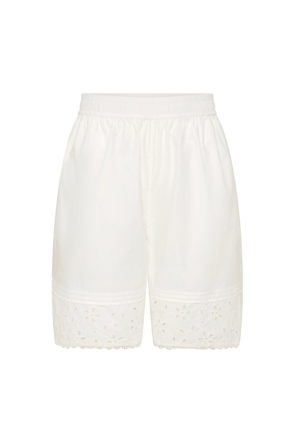 SALMA BERMUDA SHORT - VINTAGE WHITE