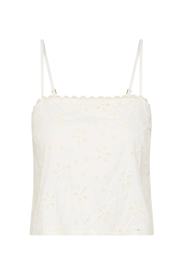 SALMA TOP - VINTAGE WHITE