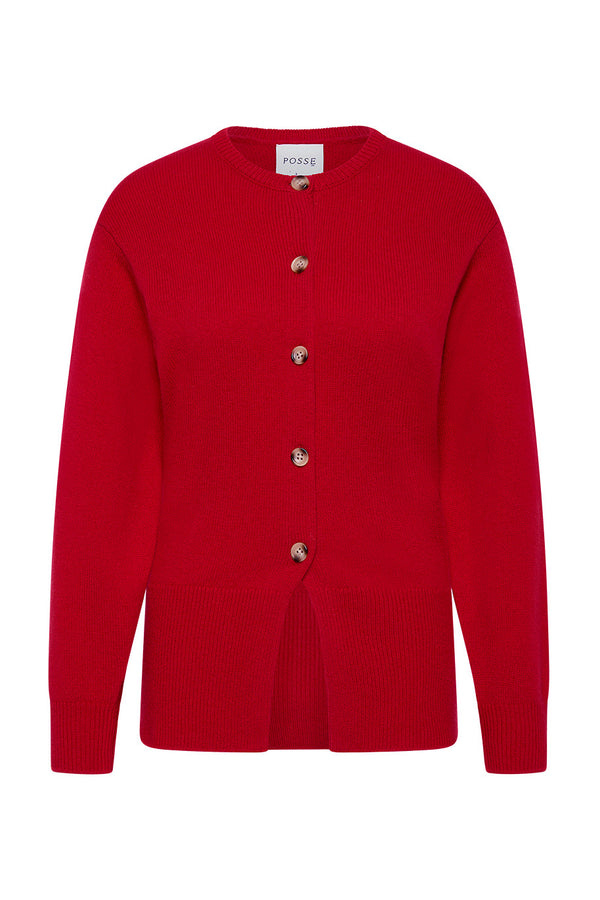 TERESA CARDIGAN - STRAWBERRY